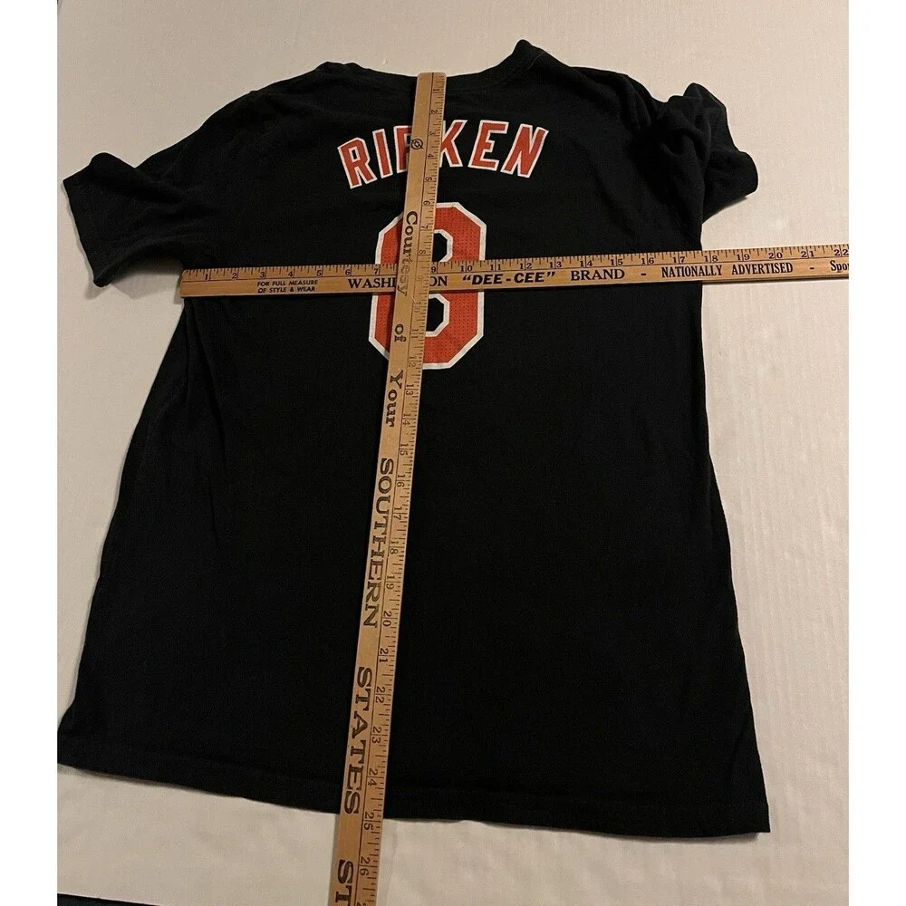 Nike Baltimore Orioles MLB Cal Ripken Jr #8 Jersey T-Shirt Youth Boys XL Black